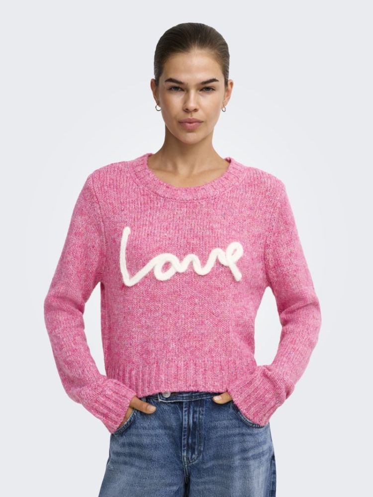 ONLSMILLA LS TEXT DETAIL O-NEC 177955004 Fuchs