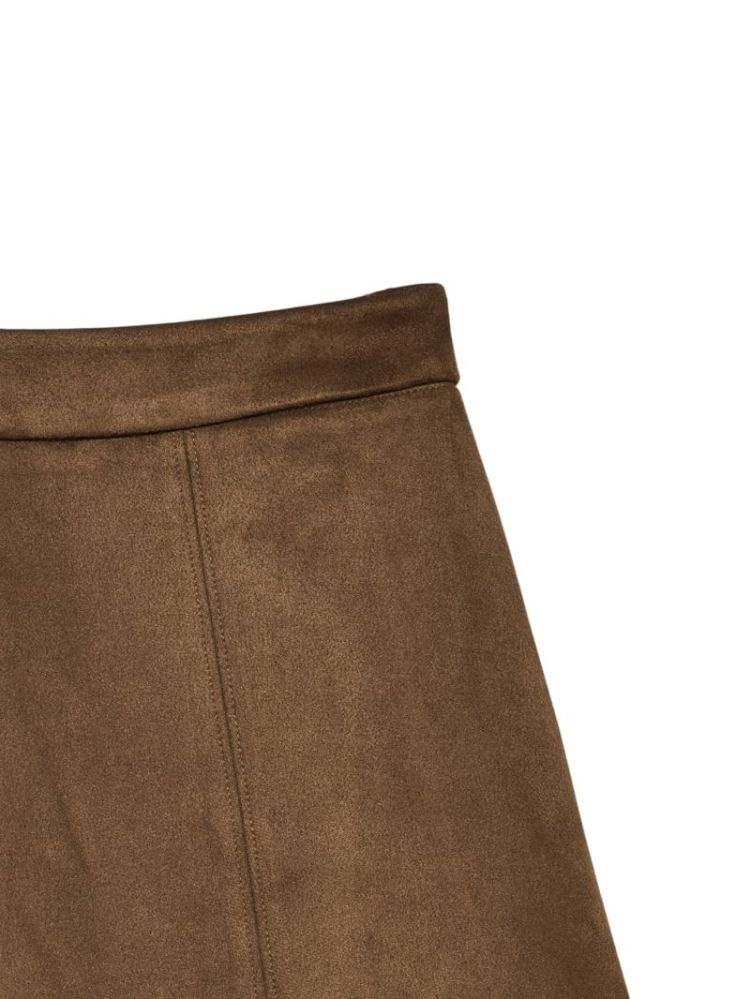 VMJOSE OLIVE HW ANKLE SKIRT 288475 Cocoa Br