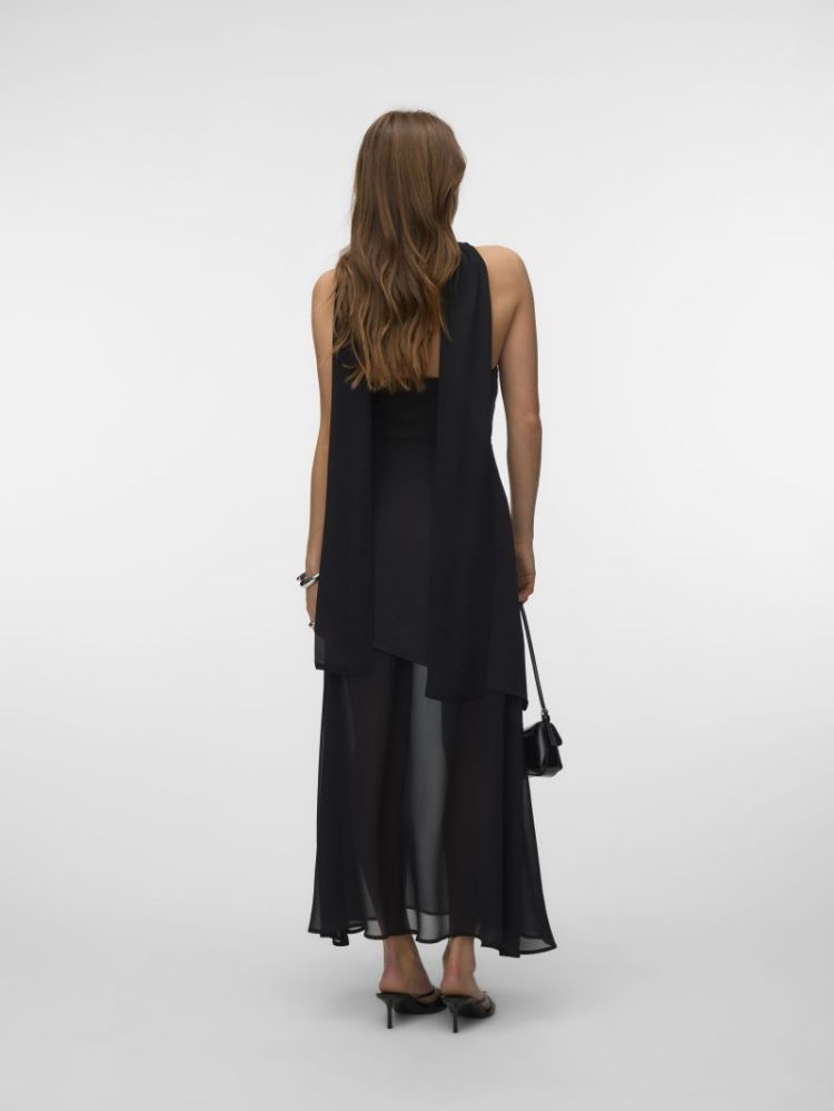 VMJIVO LAYERED ANKLE DRESS WVN 177868 Black