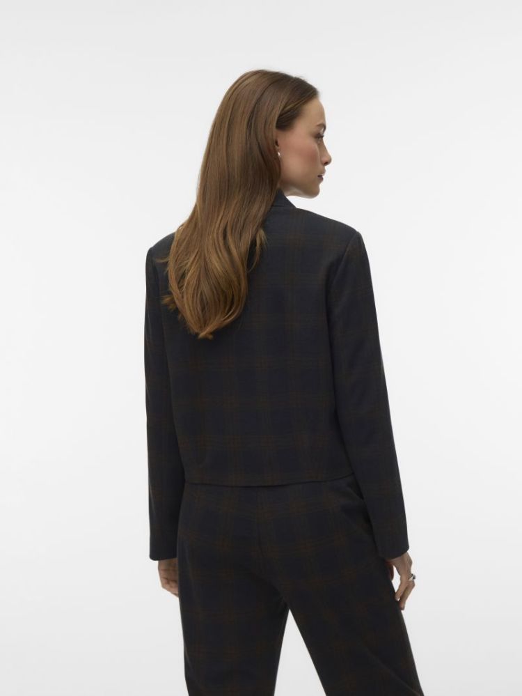 VMMALLI LS SHORT CHECK BLAZER  188780001 Navy