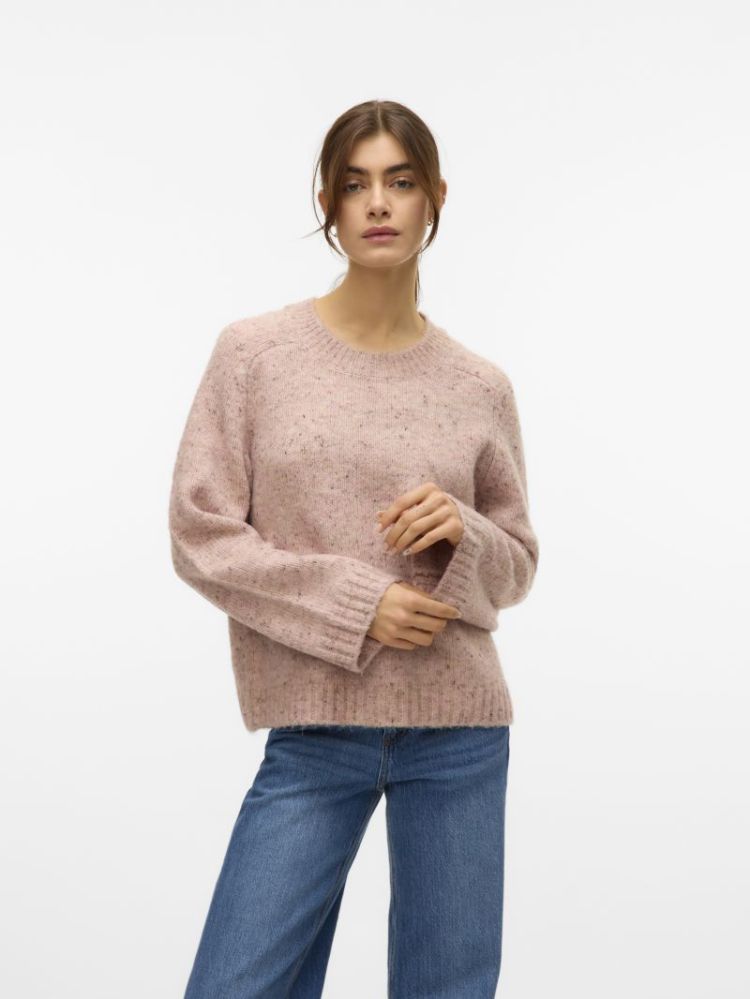 VMINGRID LS O-NECK PULLOVER 285978002 Pink