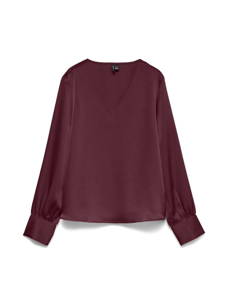 VMMIRO LS V-NECK TOP WVN 199051 Windsor