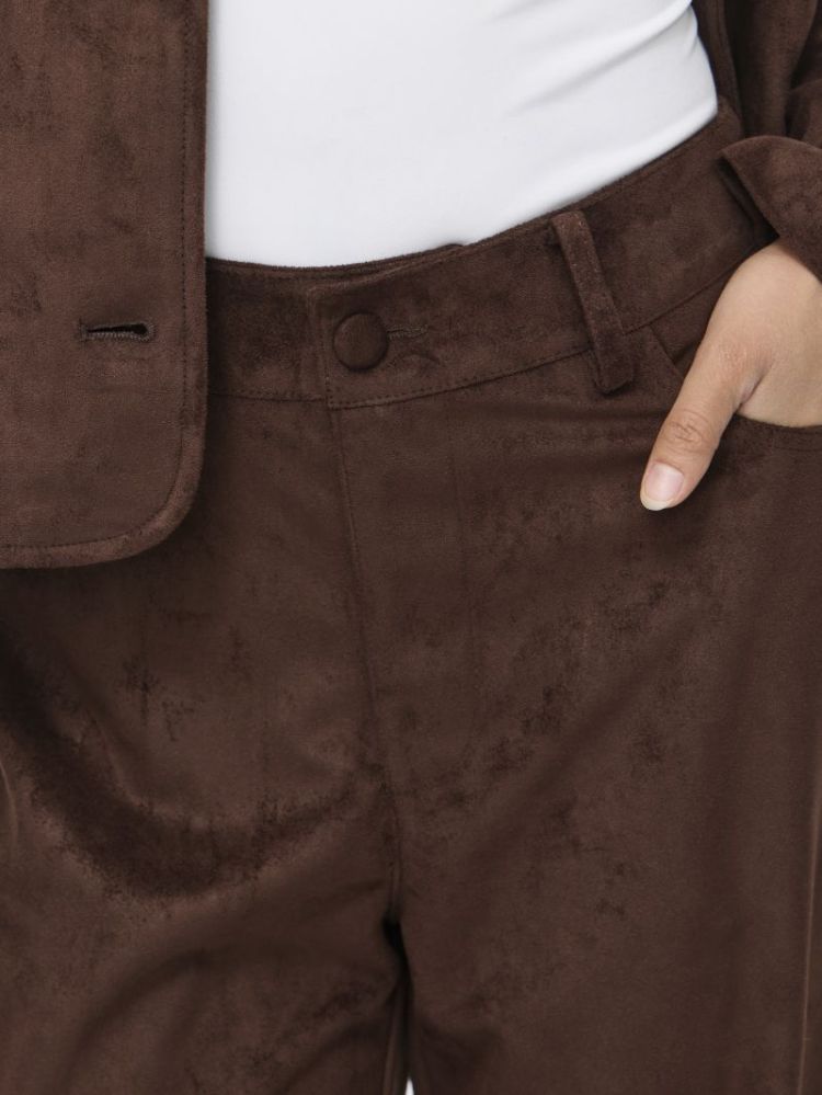 VIOLUNA RW WIDE PANTS 196326 Coffee B